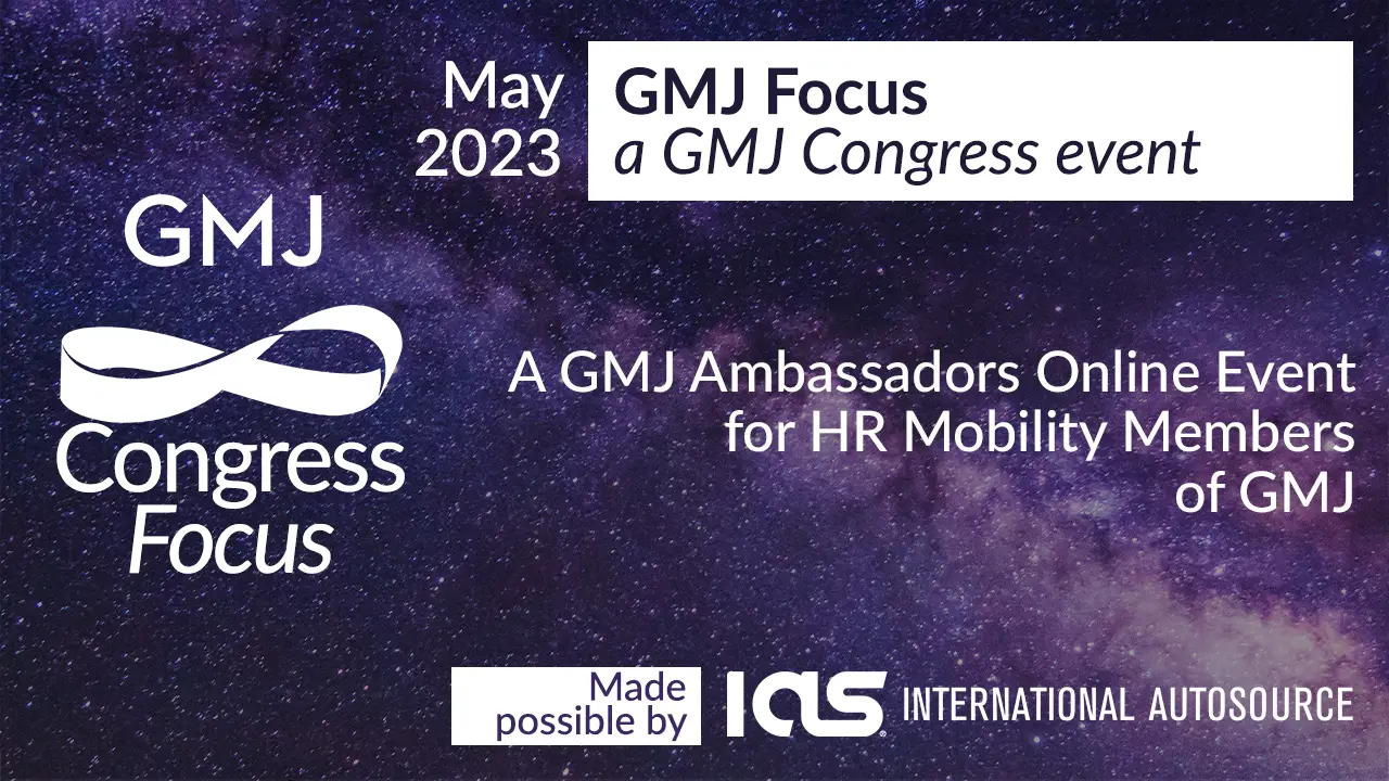 GMJ Congress Focus May 2023 - Global Mobility HR Event Online