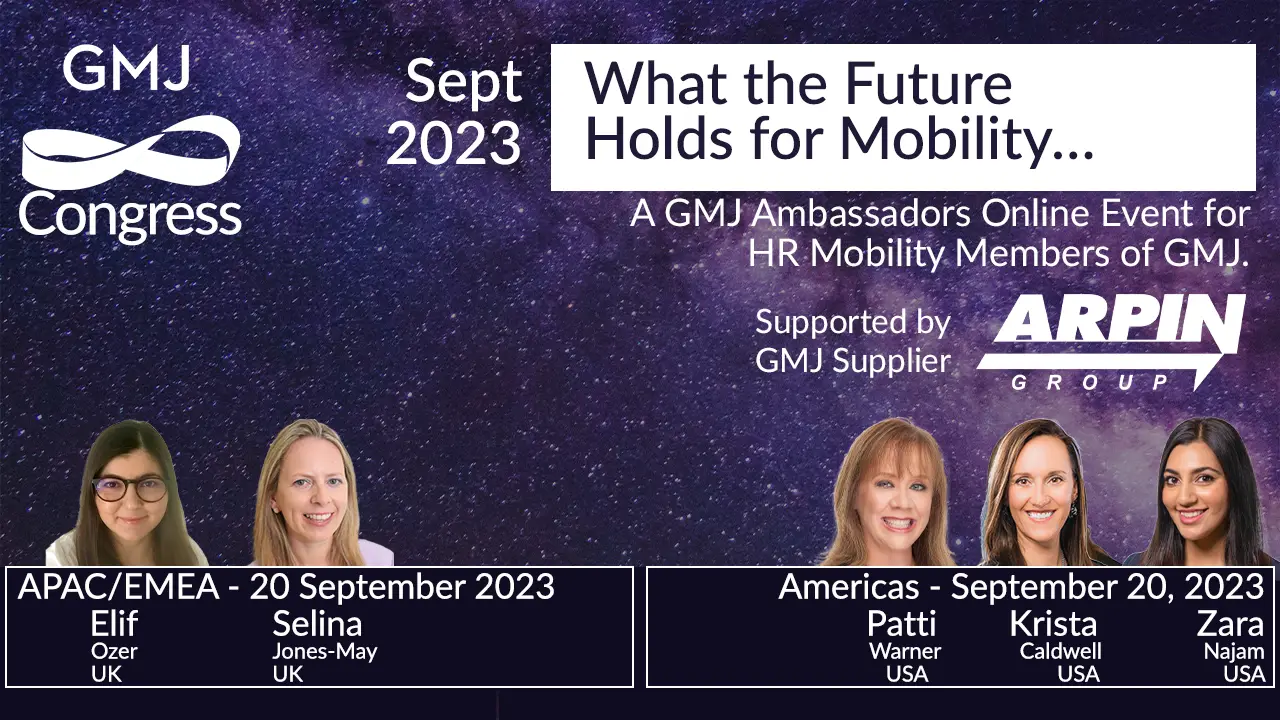 GMJ Congress September 2023 - What the Future Holds for Mobility…